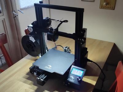 Led strip bracket - Ender 3