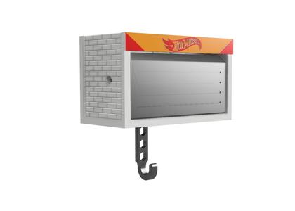 Box garage Hotwheels Key wall mount