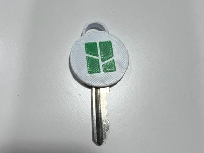 key cover snap on or glue it