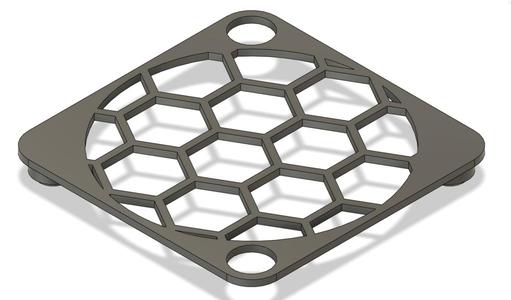 40mm Fan guard - the screwless way