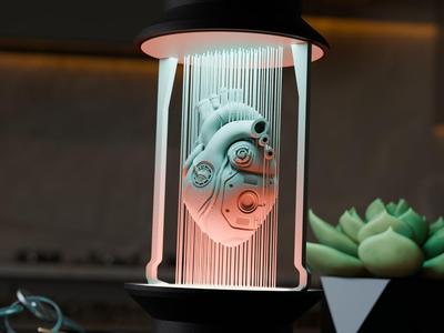 The Bionic Heart - String Lamp
