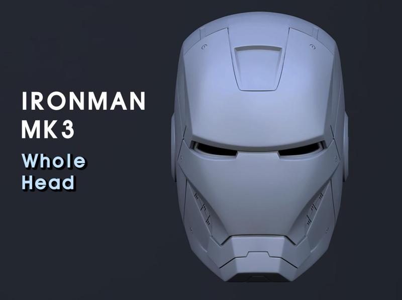 IRON MAN MK HEAD(unwearable)