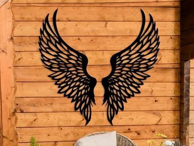 Angel Wings Wall Art Family Room Decor