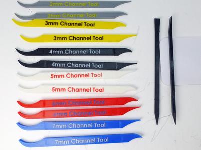 Narrow Channel Cleaning Tools and Spudger
