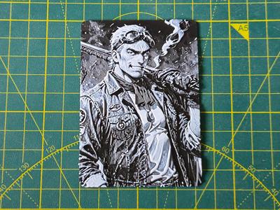 MTG Commander Deck Box inlay Final Fantasy Cid