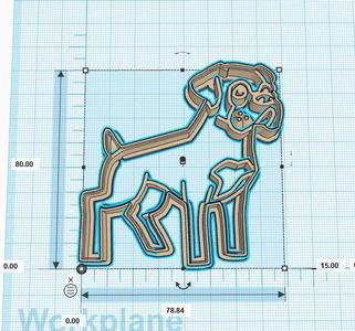 Boxer Cookie Cutters