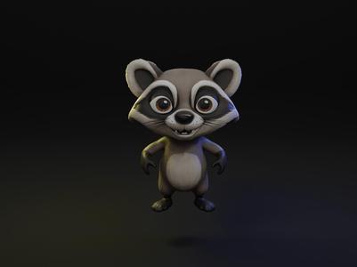 Raccoon Cartoon Animal