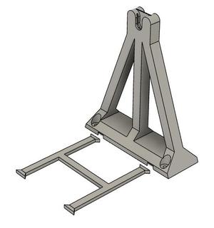 Table Stand for Universal Auto-Rewind Spool Holder 
