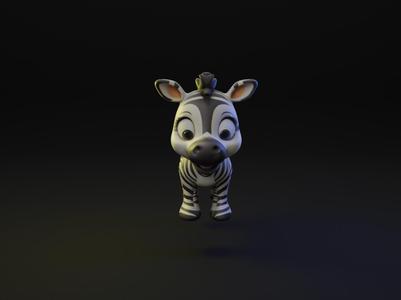 Zebra Cartoon Animal
