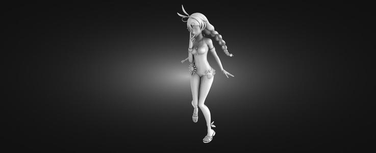 Japanese anime girl