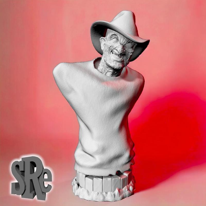 Freddy Krueger bust