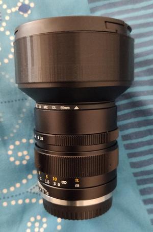 Lens hood extender for Mitakon 35mm