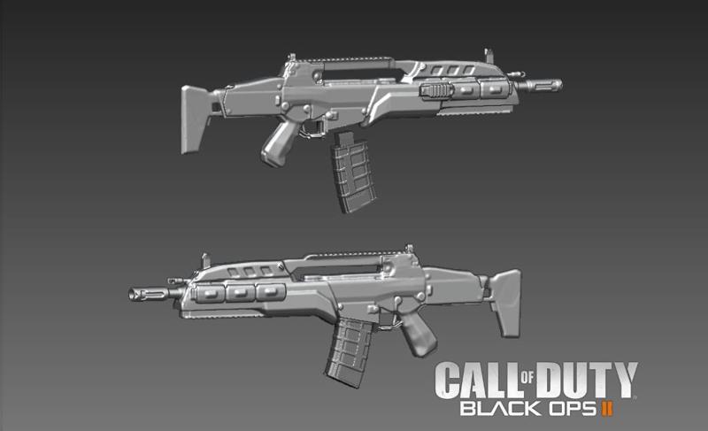 m8a1  3d model call of duty black ops 2
