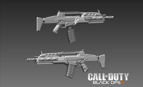 m8a1  3d model call of duty black ops 2
