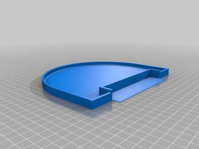 Gaggia MDF coffee grinder tray