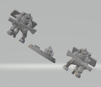 FHW: Jump Rat with double trencher shotgun
