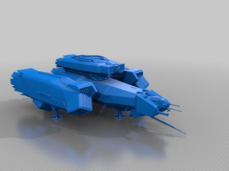 Nostromo - From the 1979 Alien Movie (Remodeled)