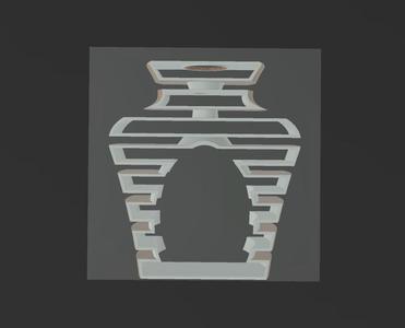 JARRÓN ESPACIO NEGATIVO NEGATIVE SPACE VASE