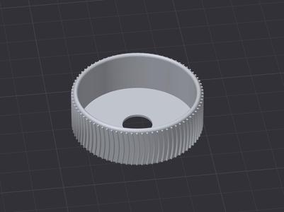 Ribbed Tealight Candle Holder