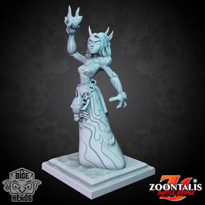 Dark Elf Sorcerer (pre-supported included)