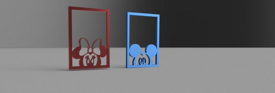 Wall Decor Mickey mouse.stl