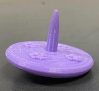 Soccer Ball Spinning Top