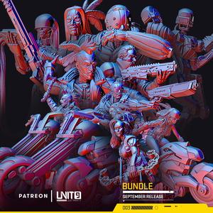 Cyberpunk models BUNDLE - September release