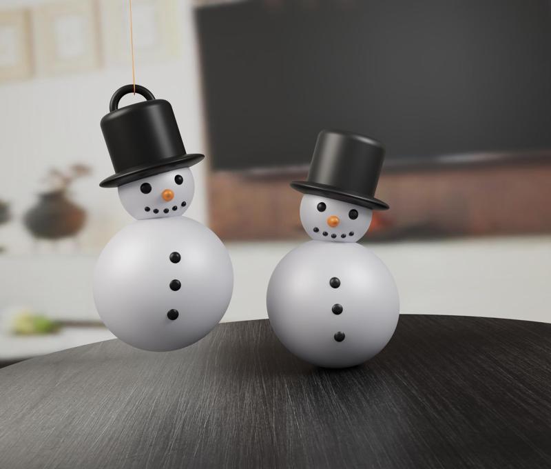 Snowman - Christmas Ornament
