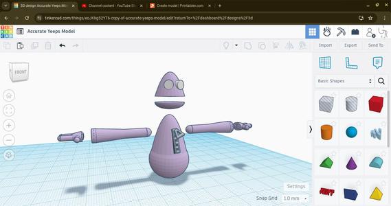 Yeeps Model (Not Exact Model)