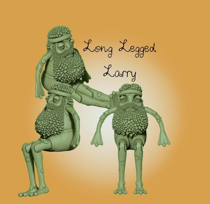 Long Legged Larry - Articulated Legs