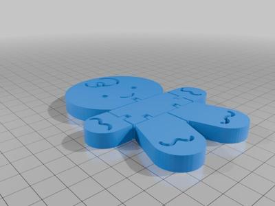 Articulated Gingerbreadman