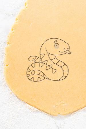 Snake Cookie Cutter, Biscuit Cutter