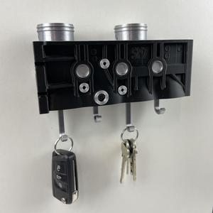 ENGINE CYLINDER - WALL KEY HANGER