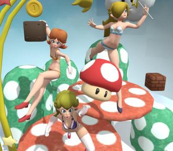 Princesses for MarioLand rip by mcka3ax40