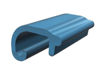 Clip for new, modified lids with snap-in lug (when the original is too large)