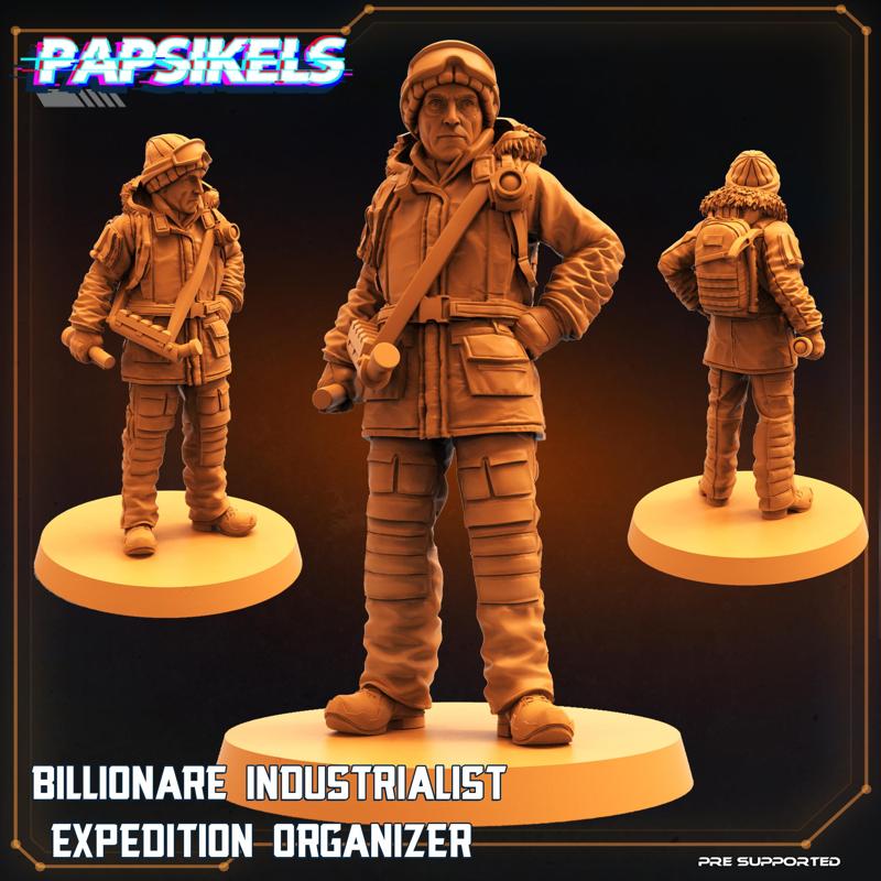 BILLIONAIRE INDUSTRIALIST EXPEDITION ORGANIZER