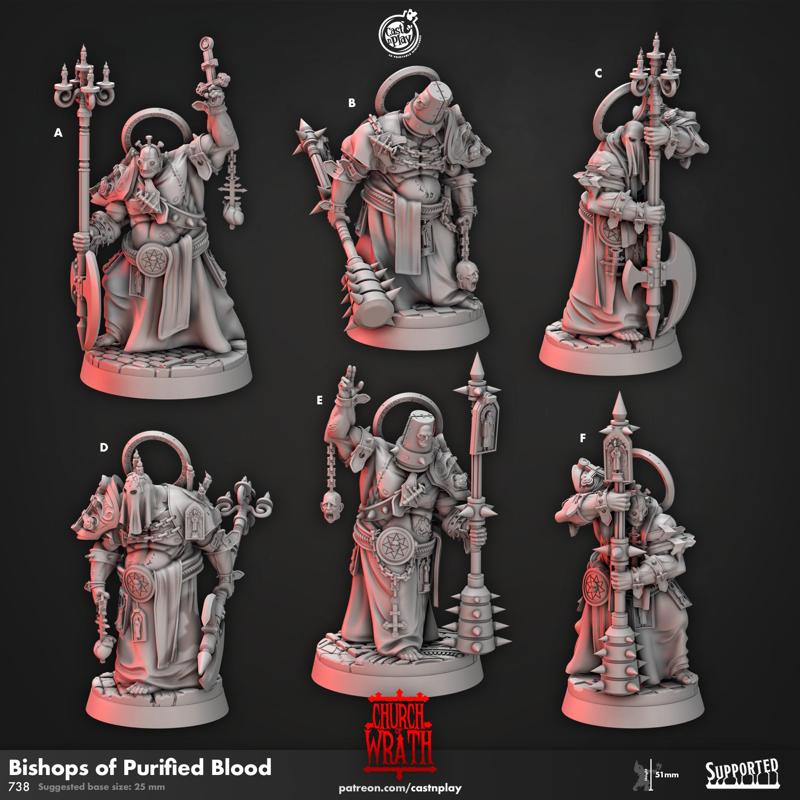 Bishops of Purified Blood (Pre-Supported) | Cast n Play