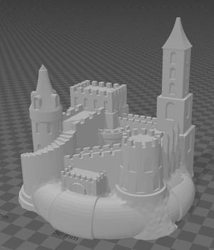 Lifesaver Sand Castle