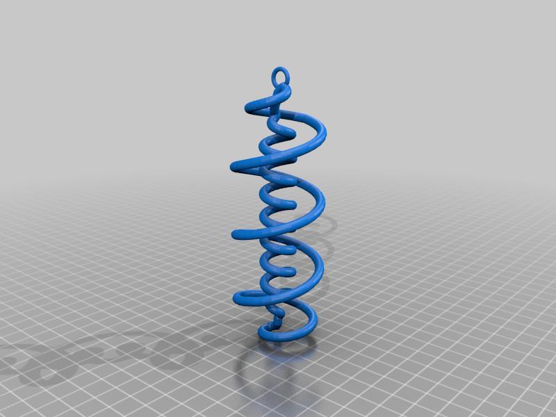 Double spinning spiral