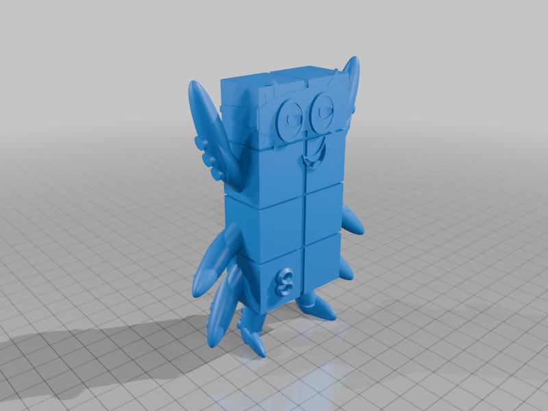 Numberblocks 8 Octonauty