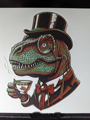 Tea Rex Hueforge