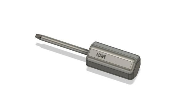 DPT100_F24_MKR_L7A1 _CHS flat head screw driver 