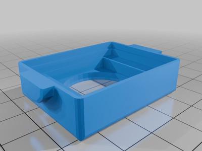 PIR sensor case and wall mount
