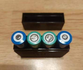 18650 battery storage box