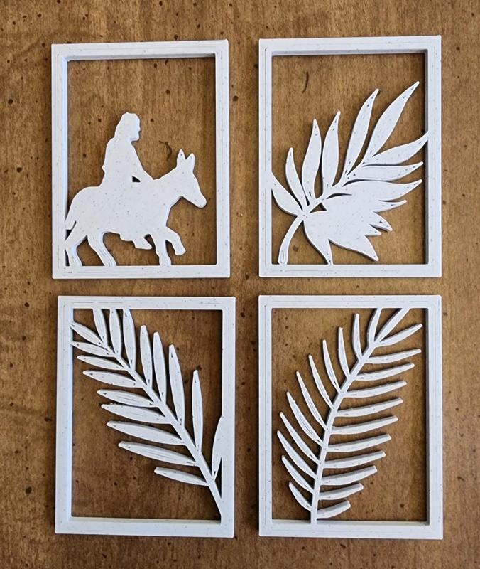 Easter/Passion Week/Pentecost Panels for Swappable Holiday Lantern