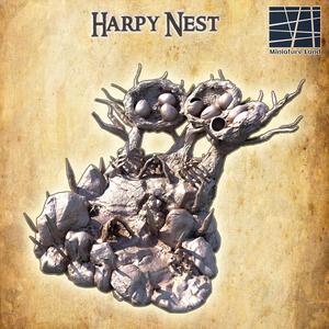 Cliff Harpy Nest- Tabletop Terrain - 28 MM