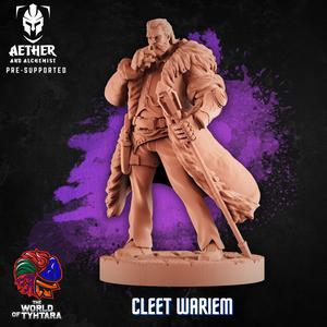 Cleet Wariem - Human Barbarian