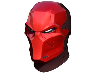 Red Hood Metal Gotham Knights Mask