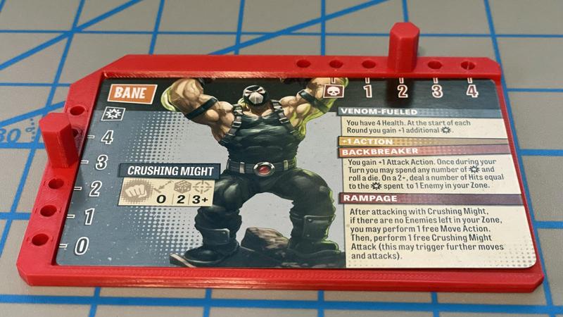 Marvel/DC Retail Zombicide Small Player Boards