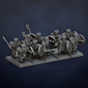 Clan warriors (dwarf warriors)